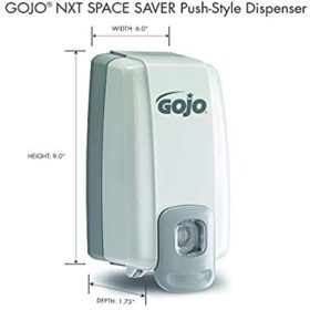 GOJO - NXT Space Saver Push Type Soap Dispenser Wall Mounted - 2130-06