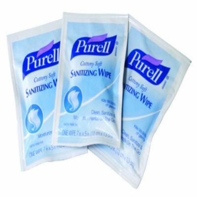 Purell - Cottony Soft Hand Sanitizing Wipes, Single Use - 9026-1M(Pack of 50)