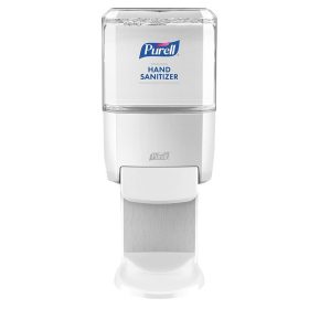 Purell - ES4 Hand Sanitizer Dispenser White Push Style Dispenser with Wall Shield - 5020-01