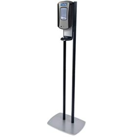 Purell - LTX-12 Dispenser Floor Stand with Hand Sanitizer Dispenser - 7028-DS