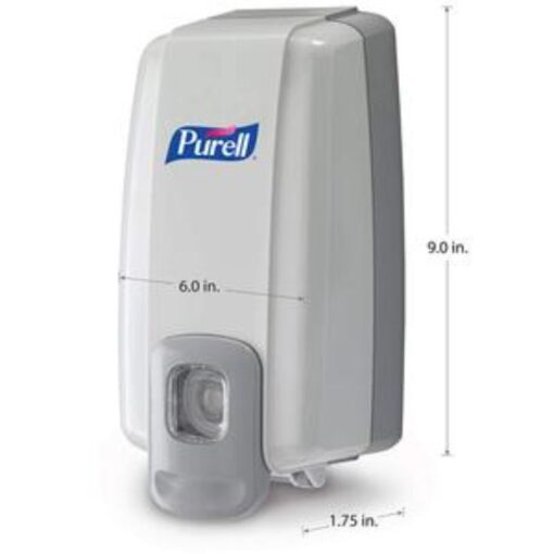 Purell - Wall Mounted NXT Space Saver Dispenser, Dove Gray - 2120-06(Pack of 3 Pcs)