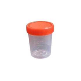 Urine Container - Red Cap - 120ml