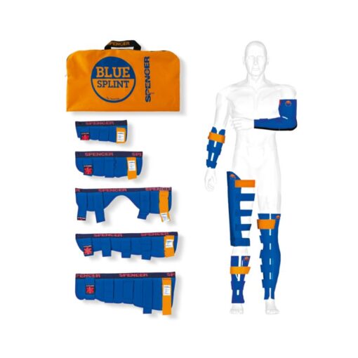 Spencer - Blue Splint Rigid Splint Kit with Flexible Internal Structure - JM80002 A