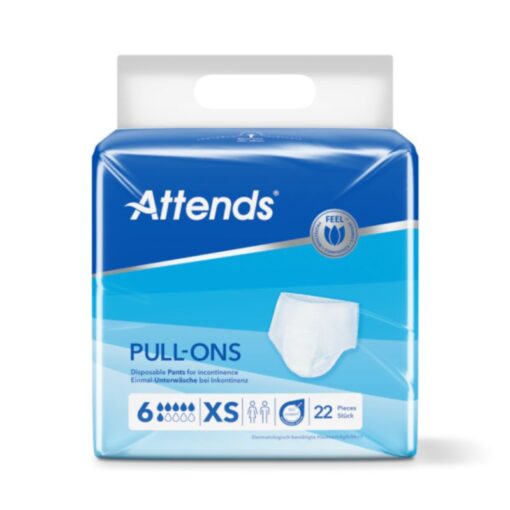 Attends - Pull Ons 6 X-Small - Pack of 22