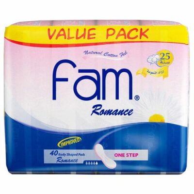 Fam - Romance One Step Maxi Non-Wings Super Sanitary Pads - 40 Pads