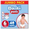 Sanita Bambi - Pants Jumbo Pack, Size 6, XX Large +16kg - 40 Count