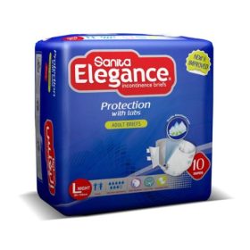 Sanita - Elegance Adult Diapers Large Night 10 Briefs