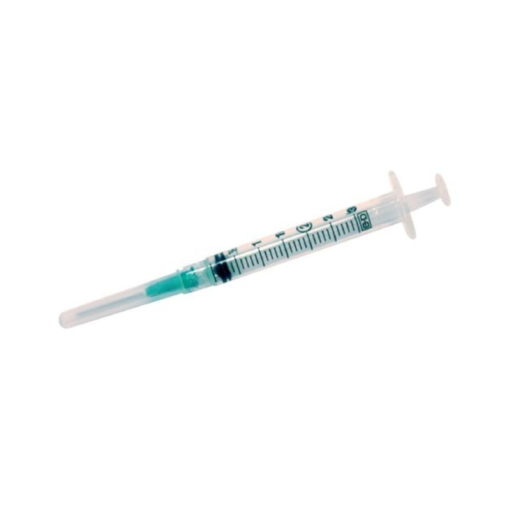 Medisoft - Disposable Syringe 3ml Luer Lock with 23G x 11/4inch Needle
