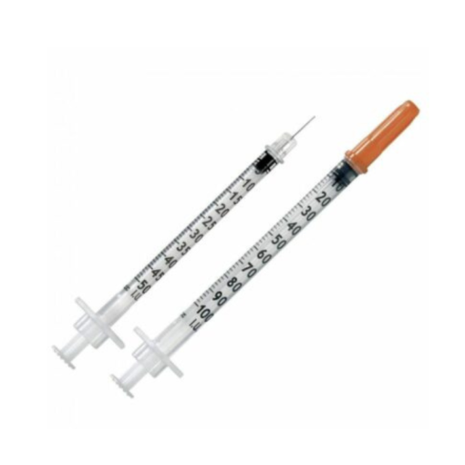 Unolok - Disposable Syringe 1/2 ml with 30G x 1/2inch Multi Packed - Box of 100