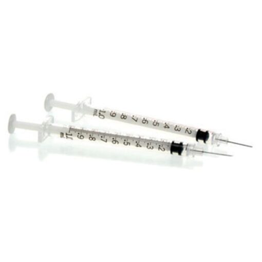 Medisoft - Tuberculin Syringe 1mI with 26G x 1/2inch Needle