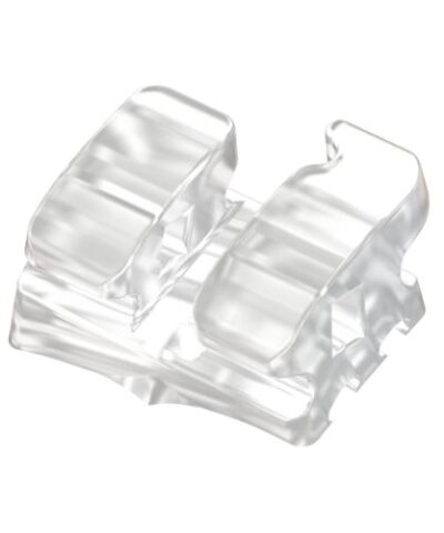 022 U6R Vanish Clear 10 T Direct Bond Buccal Tube
