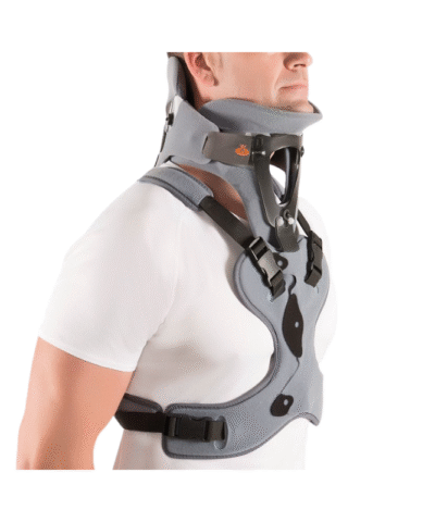 Orliman - Cervical Collar with Thoracic Support, Size-2 - CC-2800