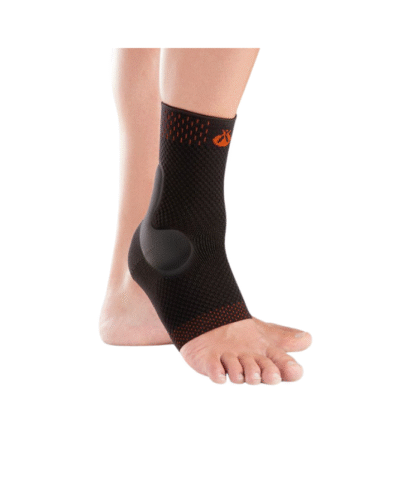 Orliman - Elastic Ankle Support with Visc Pads, Size-5 - 8401