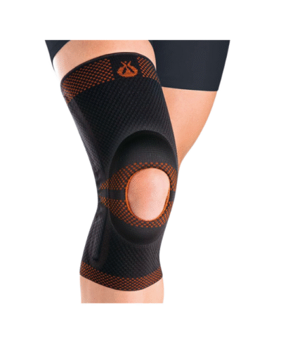 Orliman - Opened Patella Knee Brace with Silicone Pad and Lateral Flexible Reinforcements- 9105