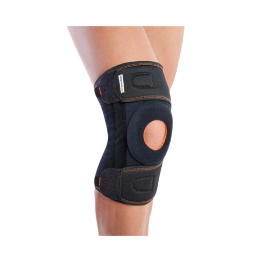 Orliman - Short Wrap Around Knee Support Brace Black - 7119