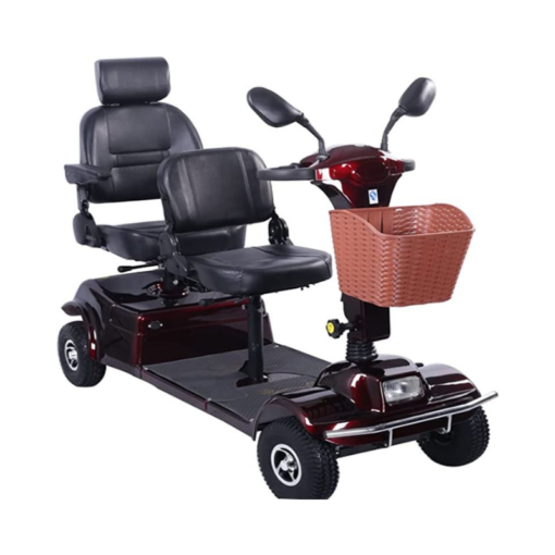 Two Seat Four Wheel Electric Scooter Wheelchair for Adults and Seniors - YL-010L