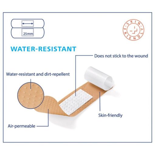 Dermaplast - Water Resistant Plaster, 10pcs - 535157.B