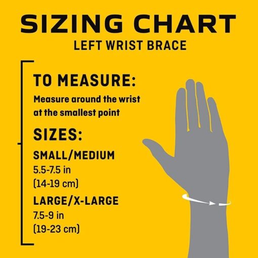 Futuro - Deluxe Wrist Stabilizer Left Hand, L/XL - 45538