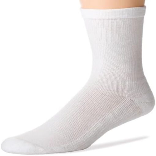Futuro - Diabetic Socks For Men and Women Small, White - 48535En