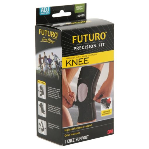 Futuro - Infinity Precision Fit Knee Support Brace, Black - 1039