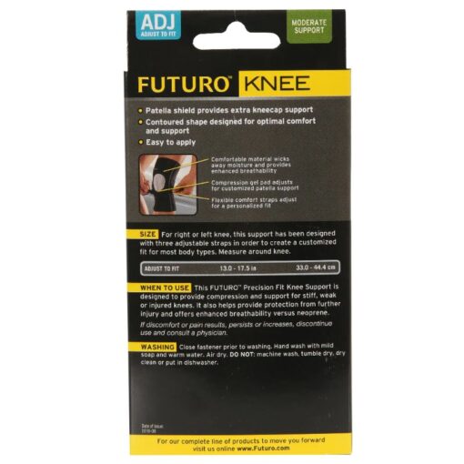Futuro - Infinity Precision Fit Knee Support Brace, Black - 1039