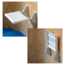 Meyra – Mobalux Wall Mounted Shower Seat Foldable – 3013972
