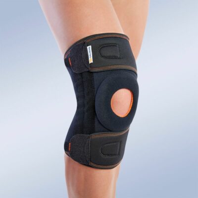 Orliman - Short Wrap Around Knee Support Brace Black - 7119