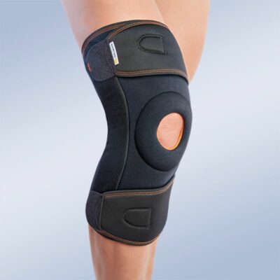 Orliman - Wrap Around Knee Support with Polycentric Joints, Black - 7120