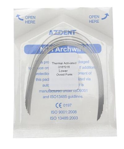 Lower Heat Activated Nitinol Rectangular Global Form