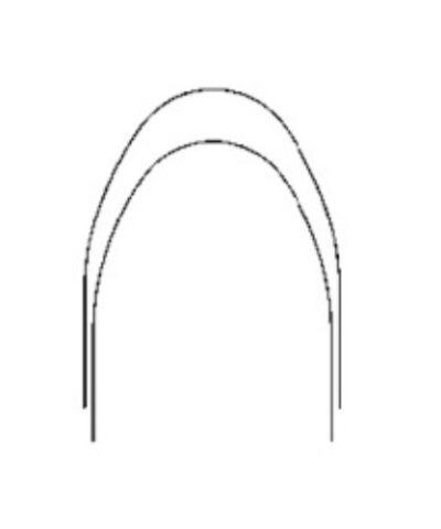 Super Elastic Nitinol Round Right Form