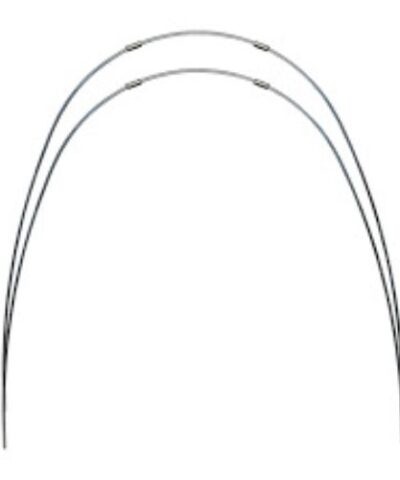Upper Heat Activated Nitinol With Copper Round Right Form