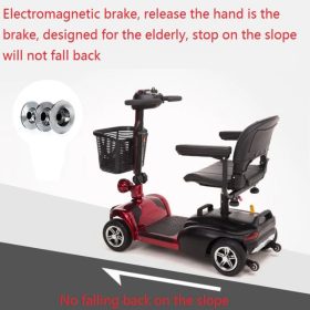 Portable Electric Folding Mobility Scooter Wheelchair Scooter for Adult and Elderly - X-01-AC