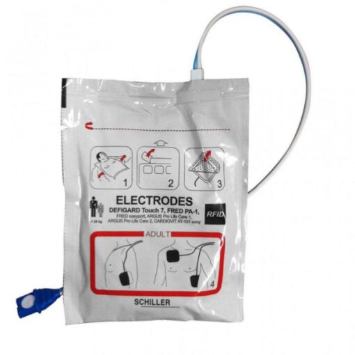 Schiller - Adult Defibrillation Pads with RFID Tag