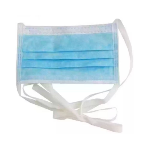 3 Ply Non-Woven Face Mask, Tie Back
