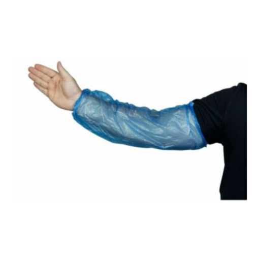 Blue Disposable PE Sleeves Cover