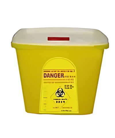Kentex - Sharp Disposal Plastic Container, 32Ltr