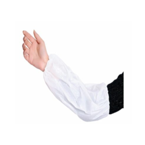 White Disposable PE Sleeves Cover
