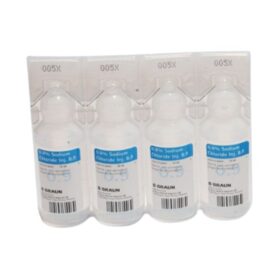 saline water