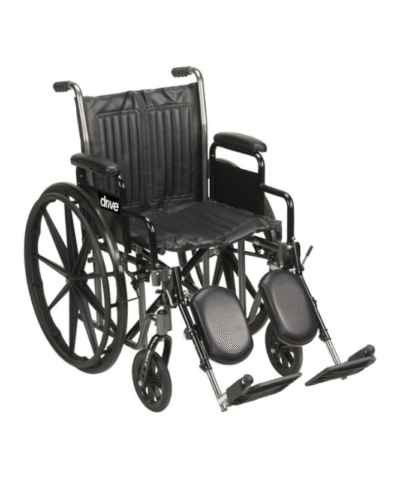 Drive Devilbiss – Silver Sport 2 Wheelchair – SSP218DFA-ELR