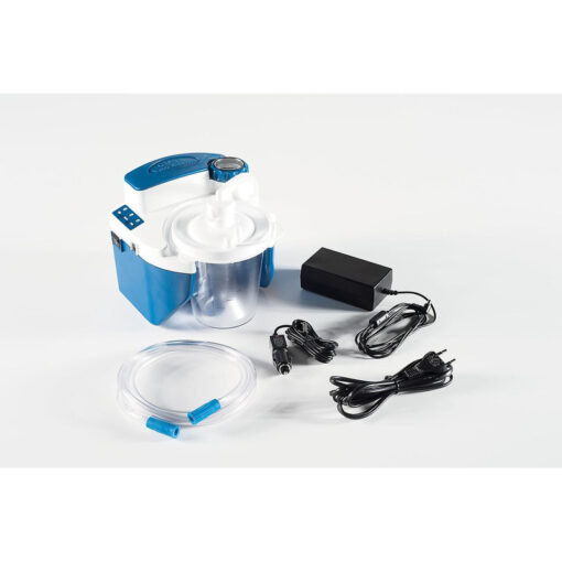 Drive Devilbiss - Portable Suction Machine with Battery - 7314P-UR VacuAide QSU