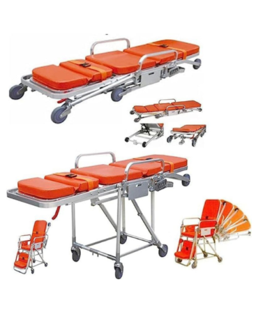 Automatic Loading Chair Stretcher - Orange