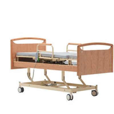 Adjustable Hospital Swivel Rotating Bed with Safe Stand - GM-SAFEBED