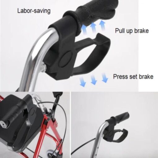 Aluminium Foldable Rollator Walking Frame