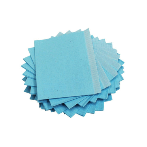 MMC - Disposable Dental Bibs 3ply without Tie - GENC-1012