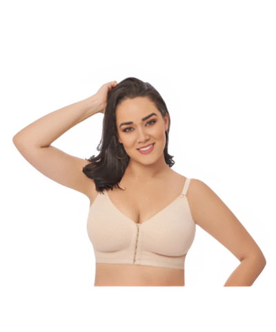 MS Contours 2112 Post Surgical Bra with Straps Compression Garment