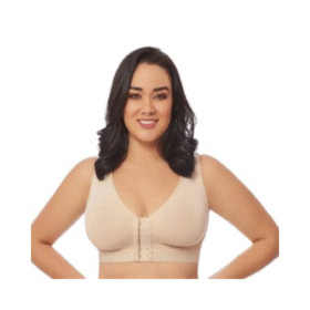 MS Contours 2122 Post Surgical Bra Full Back Compression Garment