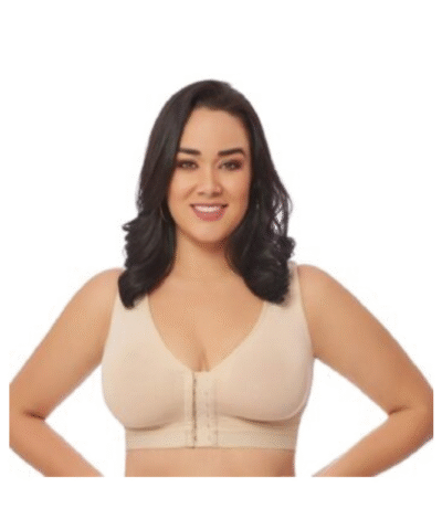 MS Contours 2122 Post Surgical Bra Full Back Compression Garment