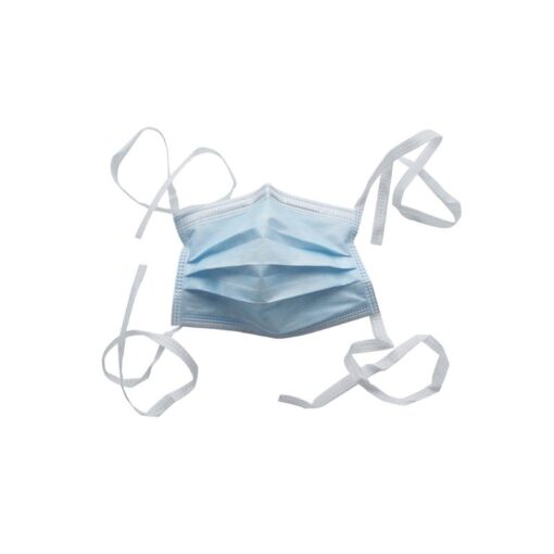 MMC - Face Mask 3 Ply Tie-on Blue - GENC-1040
