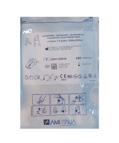 Saver One – AED Defibrillation Pediatric Pads – SAV-C0016