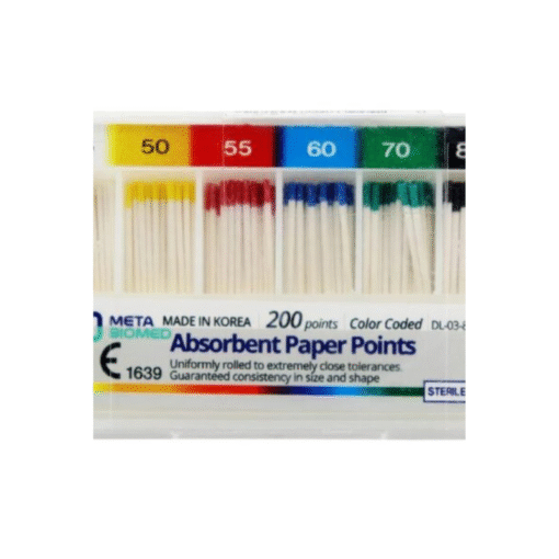 Dental Meta Absorbent Paper Points - 2%